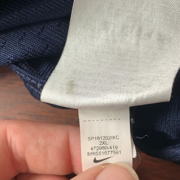 Nike On Field Seattle Seahawks Russell Wilson #3 Jersey Men's Size XXL Navy Blue - Picture 7 of 8